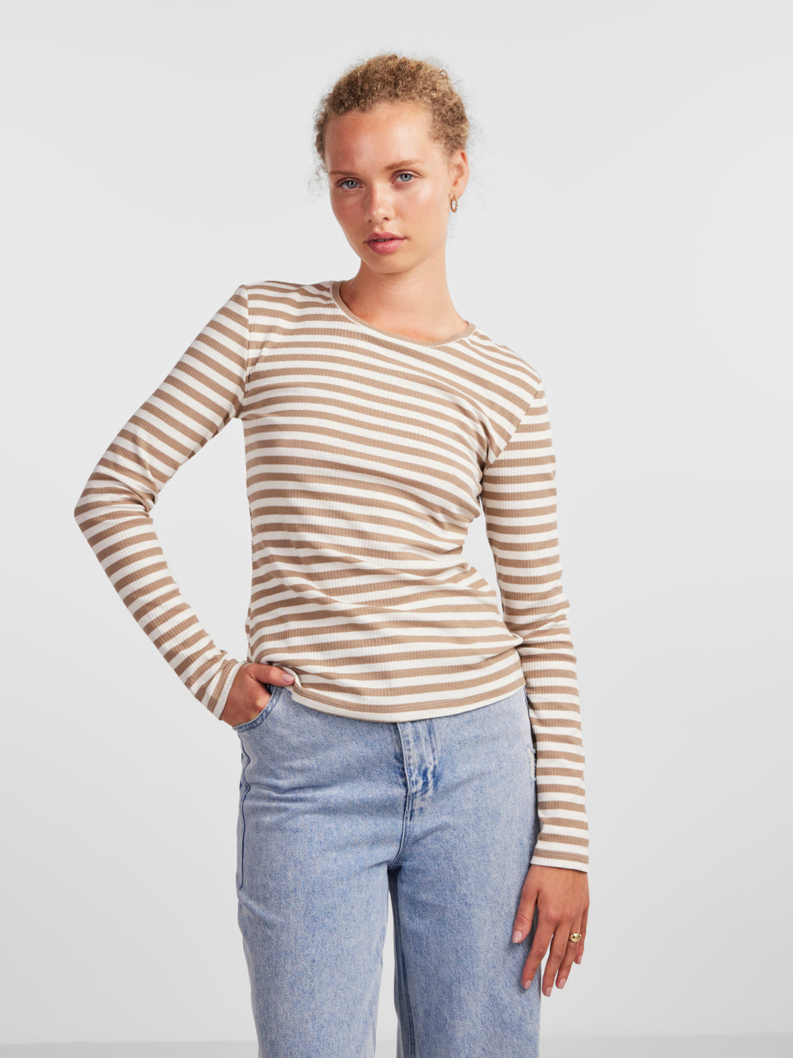 PCRUKA T-Shirt - Silver Mink